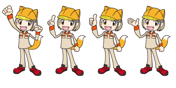 キャラクター事例 3頭身 キャラクター事例 3頭身