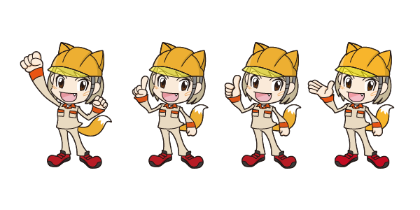 キャラクター事例 2頭身 キャラクター事例 2頭身