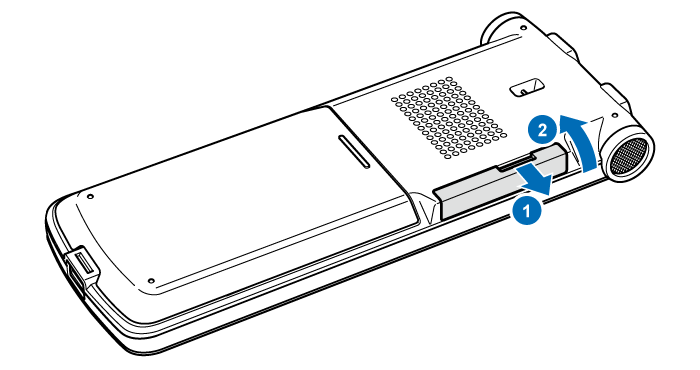 スロットカバーを開けるイラスト スロットカバーを開けるイラスト