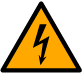 Danger from electrical voltage