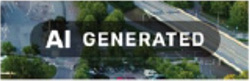 AI GENERATEDアイコン BLACK 50%の使用例